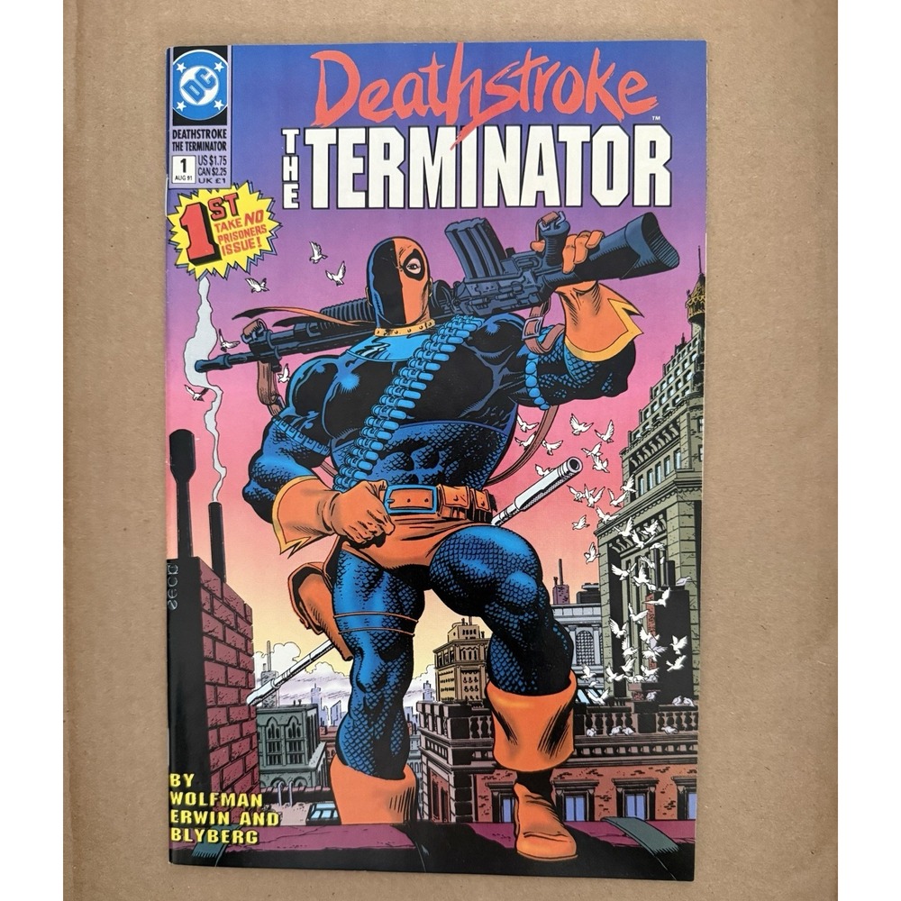 DC Comics Deathstroke the Terminator #1 (1991) 1st Issue Wolfman, Zeck